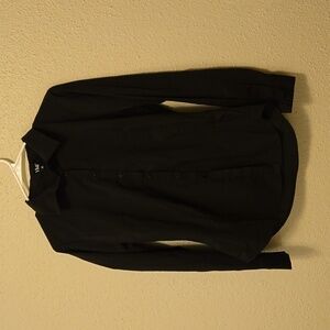 YMI Black Button Down Medium juniors